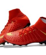 SEPATU BOLA MURAH NIKE HYPERVENOM PHANTOM III DF RED FG