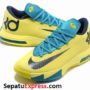 SEPATU BASKET NIKE KD 6 YELLOW GREEN