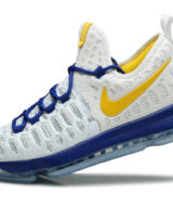 SEPATU BASKET NIKE KD 9 WARRIOR HOME ( WHITE )