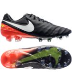 SEPATU BOLA NIKE TIEMPO LEGEND 6 BLACK ORANGE REPLIKA